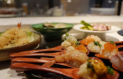 和と洋が織りなす創作料理